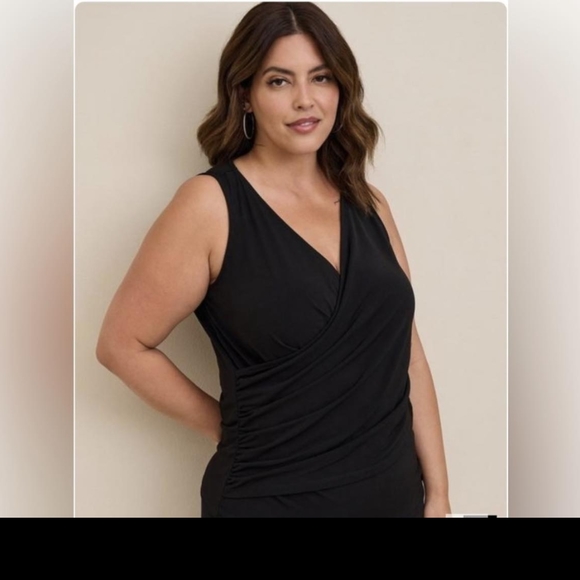 torrid Tops - Torrid surplice wrap tank